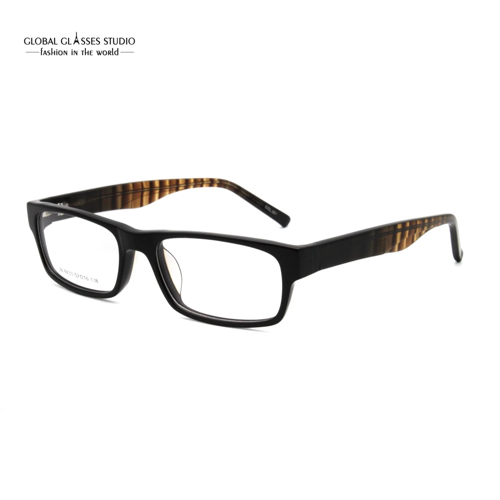 New Fashion Italy Design Glasses For Men Women Black Acetate Eyeglasses Eyewear JB-8433
New Fashion Italy Design Glasses For Men Women Black Acetate Eyeglasses Eyewear JB-8433