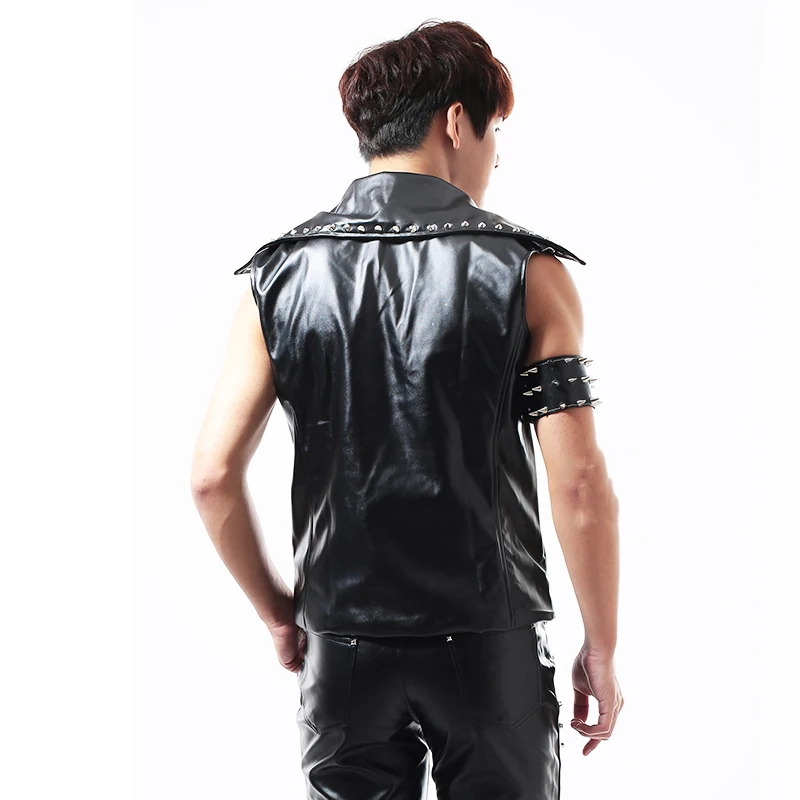 Hip Hop Dance Costumes Men Jacket Black Coat Pole Dancing Clothes Male Nightclub Singer Stage Show Performance Clothing DT774
Hip Hop Dance Costumes Men Jacket Black Coat Pole Dancing Clothes Male Nightclub Singer Stage Show Performance Clothing DT774