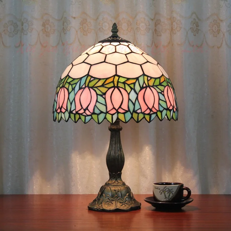 12inch European style Tiffany rose flower table lamp stained glass for living room Bar Cafe bedroom bedside lamp
12inch European style Tiffany rose flower table lamp stained glass for living room Bar Cafe bedroom bedside lamp