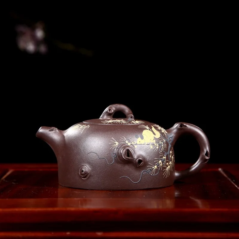 Manual wholesale authentic preferential goods can hand-painted yixing daily provisions tea kettle sentiment
Manual wholesale authentic preferential goods can hand-painted yixing daily provisions tea kettle sentiment