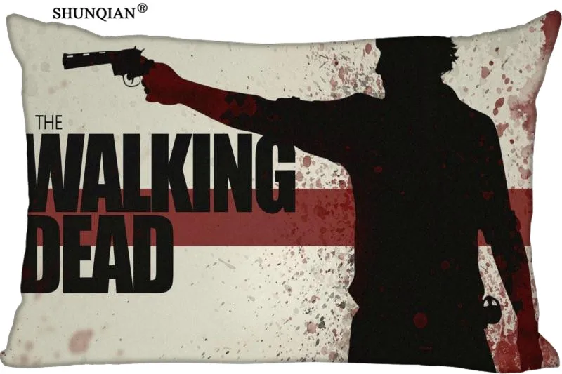 Hot Custom The Walking Dead Rectangular Pillowcase Home Bedroom Living Room Silk Pillowcase Two Sides Printing More Size
Hot Custom The Walking Dead Rectangular Pillowcase Home Bedroom Living Room Silk Pillowcase Two Sides Printing More Size