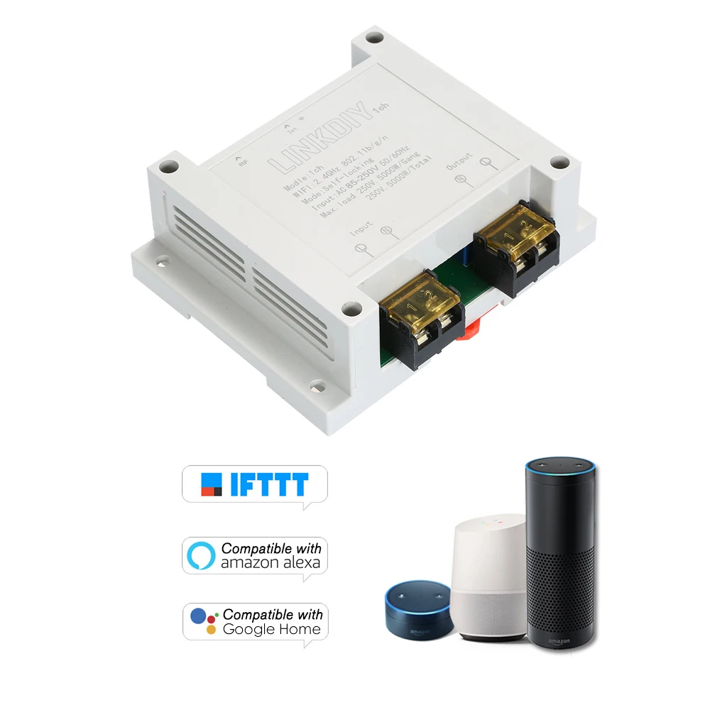 Smart Wifi Switch Timer Phone APP Remote Control Compatible for Smart Home Universal Module 1CH AC85-250V Wireless Switch
Smart Wifi Switch Timer Phone APP Remote Control Compatible for Smart Home Universal Module 1CH AC85-250V Wireless Switch