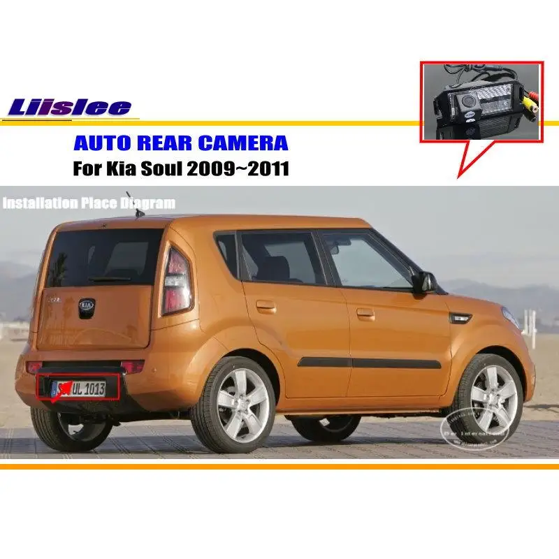 Liislee Car Rear Camera For Kia Soul 2009~2011 / Back Parking Camera / HD CCD RCA NTST PAL / License Plate Lamp Camera
Liislee Car Rear Camera For Kia Soul 2009~2011 / Back Parking Camera / HD CCD RCA NTST PAL / License Plate Lamp Camera