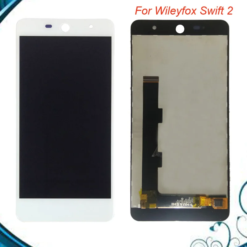 ЖК дисплей и тачскрин в сборе для wileyfox swift 2 100% тестирование Аксессуары мобильных