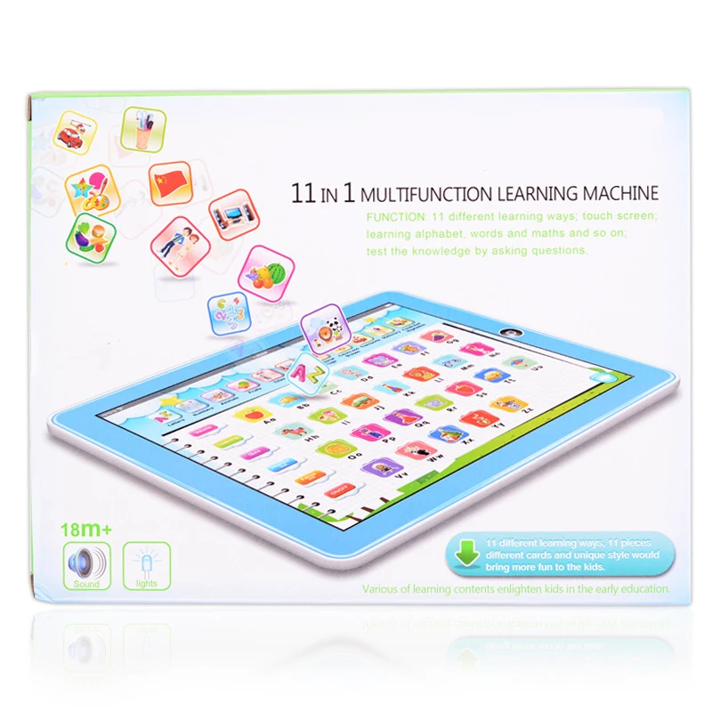 11-in-1 multifunction Machine Learning English Alphabet number song baby ABS learning machine early Educational toy for children
11-in-1 multifunction Machine Learning English Alphabet number song baby ABS learning machine early Educational toy for children