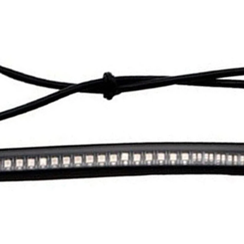 48 LEDs Motorcycle Soft Rubber Light Bar Strip Tail Brake Stop Turn Signal Lights License Plate Light 3014 SMD Universal
48 LEDs Motorcycle Soft Rubber Light Bar Strip Tail Brake Stop Turn Signal Lights License Plate Light 3014 SMD Universal