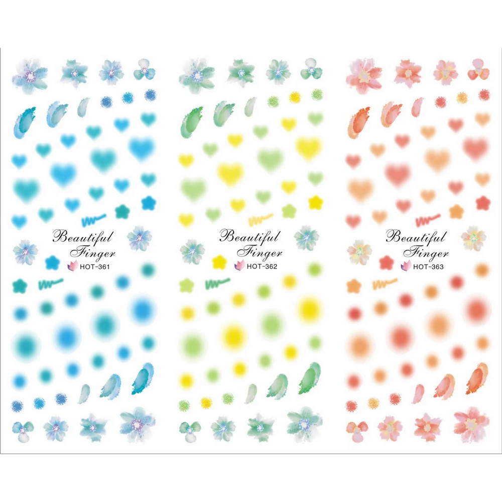 3 PACKS / LOT NAIL FLOWER HALO INK LEAK FEATHER TATTOOS STICKER WATER DECAL NAIL ART HOT361-363
3 PACKS / LOT NAIL FLOWER HALO INK LEAK FEATHER TATTOOS STICKER WATER DECAL NAIL ART HOT361-363