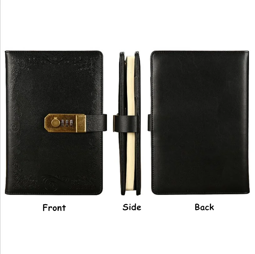 A5 Notebook Diary With Lock School Vintage Lockable Paper PU Leather Note Book Traveler Journal Weekly Planner Stationery Gift
A5 Notebook Diary With Lock School Vintage Lockable Paper PU Leather Note Book Traveler Journal Weekly Planner Stationery Gift