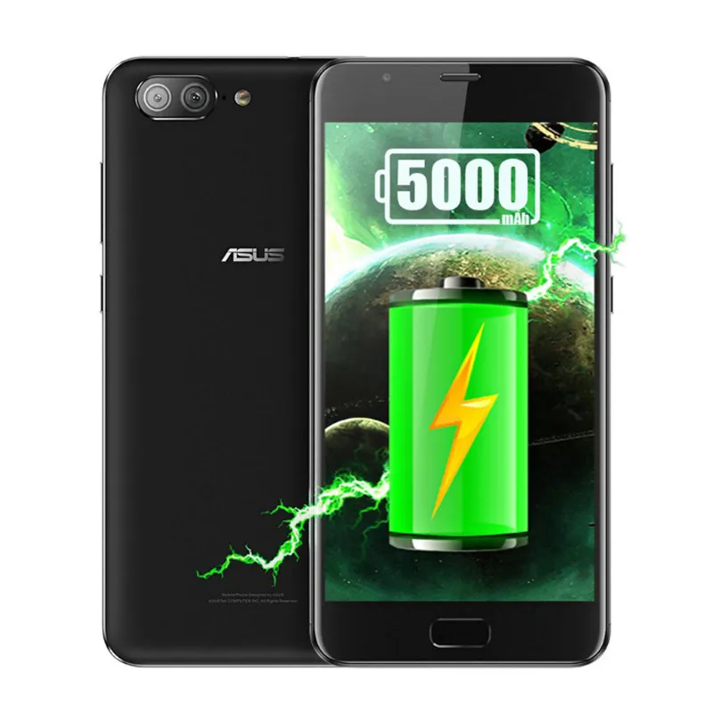 ASUS Zenfone 4 max plus смартфон X015D 5000 мАч большой аккумулятор 5 "Восьмиядерный MT6750 Android 7 0