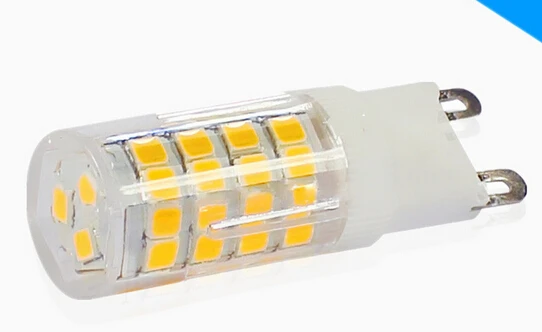 100PCS 5W 7w G9 Pin SMD2835 LED corn crystal Bulb,51 leds 75 leds,led Ceramic Spotlight chandelier Bulb AC110v 220v 360 degree
100PCS 5W 7w G9 Pin SMD2835 LED corn crystal Bulb,51 leds 75 leds,led Ceramic Spotlight chandelier Bulb AC110v 220v 360 degree