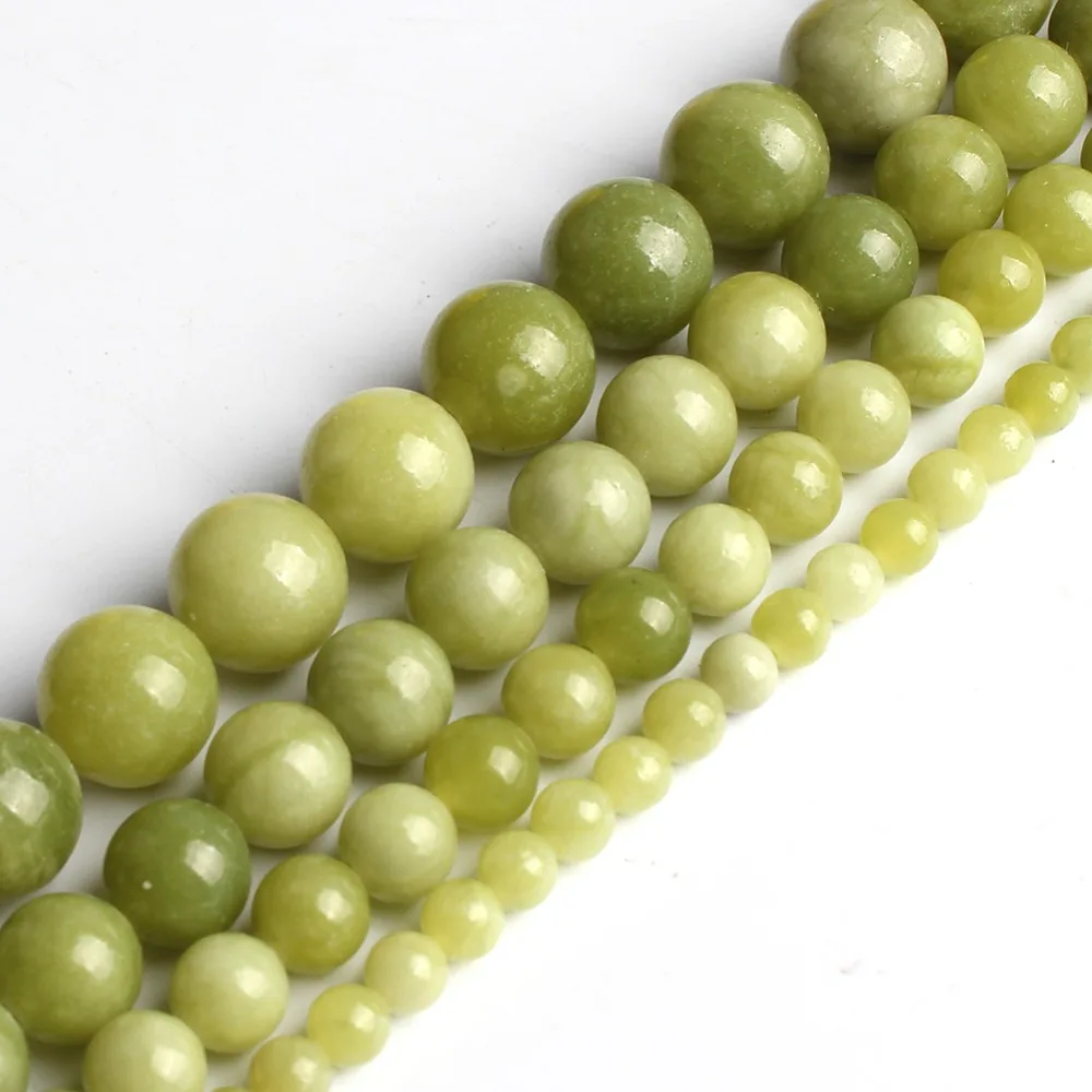 Natural China Jade Beads Round Loose Beads For Jewelry Making 6 8 10 mm Pick Size 15 inches DIY Necklace(Green)
Natural China Jade Beads Round Loose Beads For Jewelry Making 6 8 10 mm Pick Size 15 inches DIY Necklace(Green)