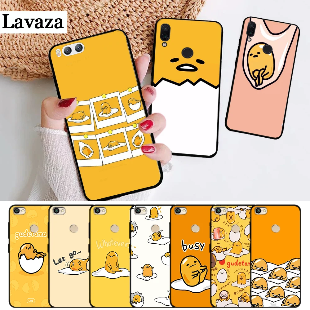 Милый силиконовый чехол lawaza gudetama lazy egg для Xiaomi Redmi 4A 4X 5 5A 6 6A 7 7A 8 8A K20 Pro Plus S2