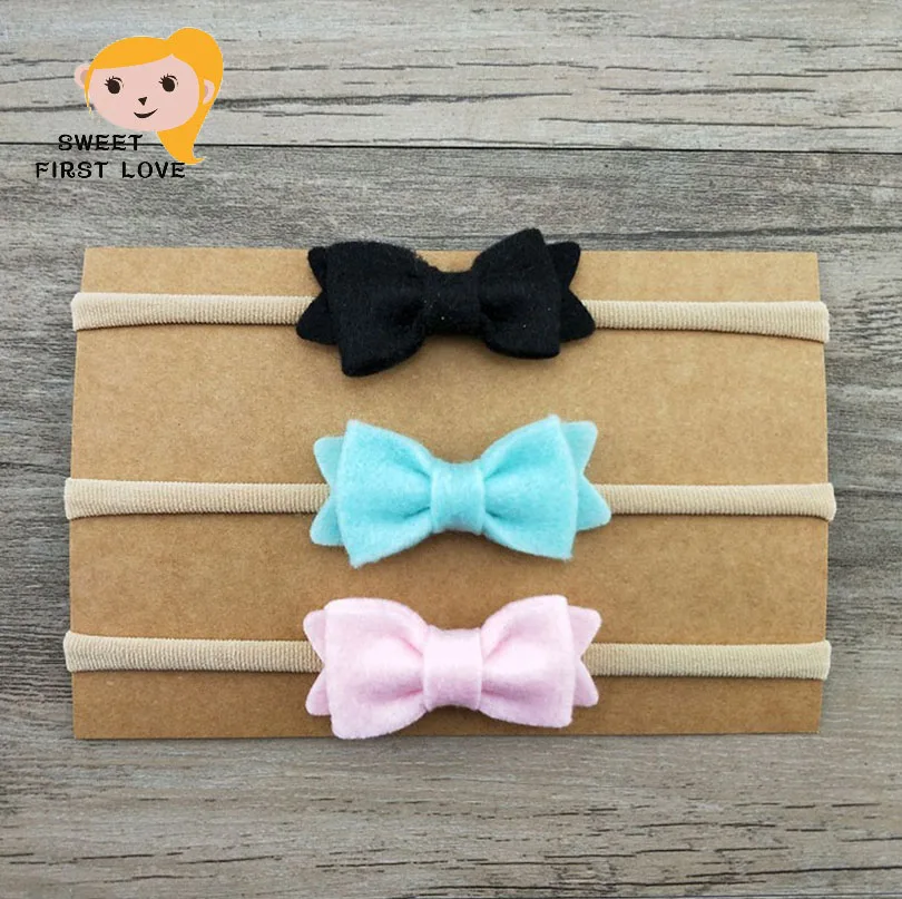 6pcs/lot Cute Bow Headbands Kids Soft Bow With Nylon Hairband Non-Woven Felt Fabric Bows Headwear Headbands Hair Accessories
6pcs/lot Cute Bow Headbands Kids Soft Bow With Nylon Hairband Non-Woven Felt Fabric Bows Headwear Headbands Hair Accessories