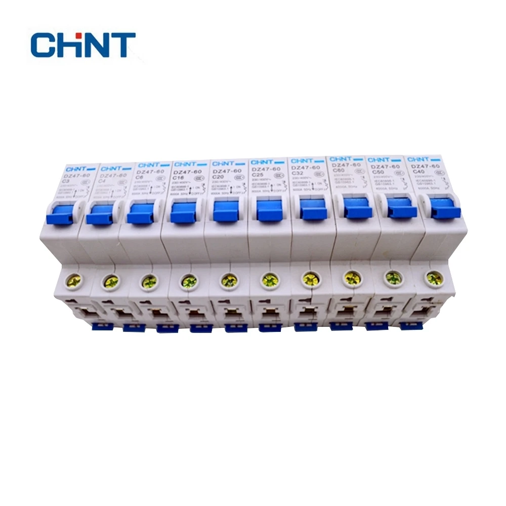 CHINT DZ47-60 C1 1P Household Miniature Circuit Breaker With Over Current And Leakage Protection Air Switch
CHINT DZ47-60 C1 1P Household Miniature Circuit Breaker With Over Current And Leakage Protection Air Switch