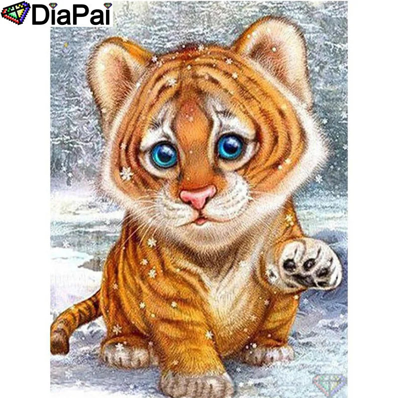 DIAPAI 100% Full Square/Round Drill 5D DIY Diamond Painting "Animal cat" Diamond Embroidery Cross Stitch 3D Decor A20976
DIAPAI 100% Full Square/Round Drill 5D DIY Diamond Painting "Animal cat" Diamond Embroidery Cross Stitch 3D Decor A20976