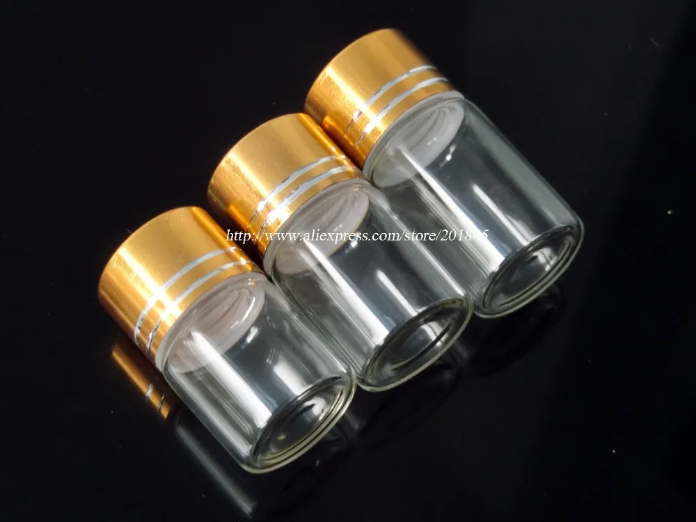 24 Pcs Glass Bottles Aluminium Screw Golden Cap Empty Transparent Clear Liquid Gift Container Wishing Bottle Jars
24 Pcs Glass Bottles Aluminium Screw Golden Cap Empty Transparent Clear Liquid Gift Container Wishing Bottle Jars
