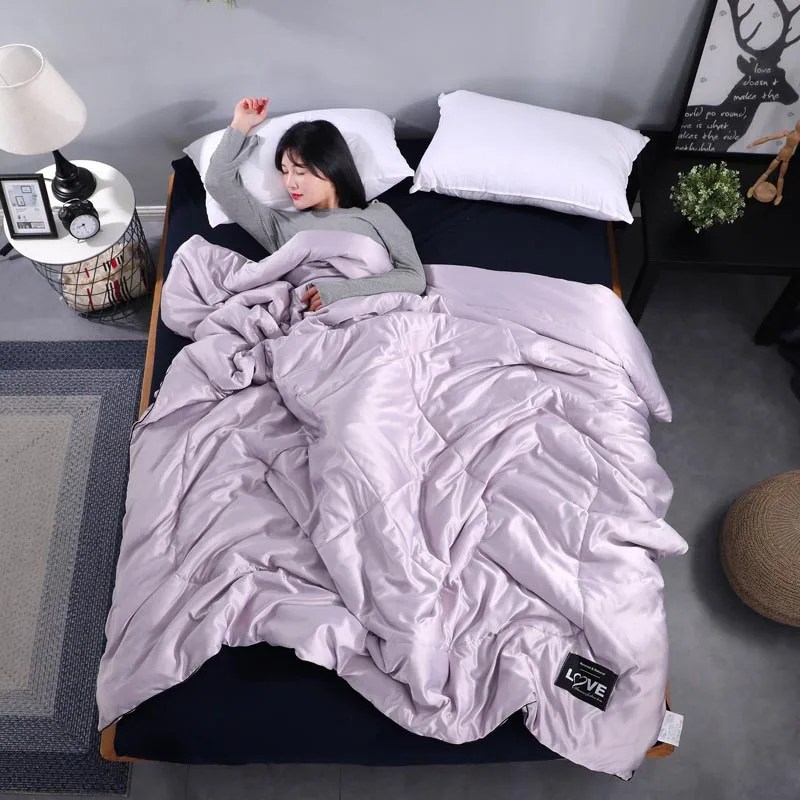 7 color Solid color Washed Cotton Air Condition Summer Quilt Breathable Bedding Blankets for Adults Children Plaids Bed Covers
7 color Solid color Washed Cotton Air Condition Summer Quilt Breathable Bedding Blankets for Adults Children Plaids Bed Covers