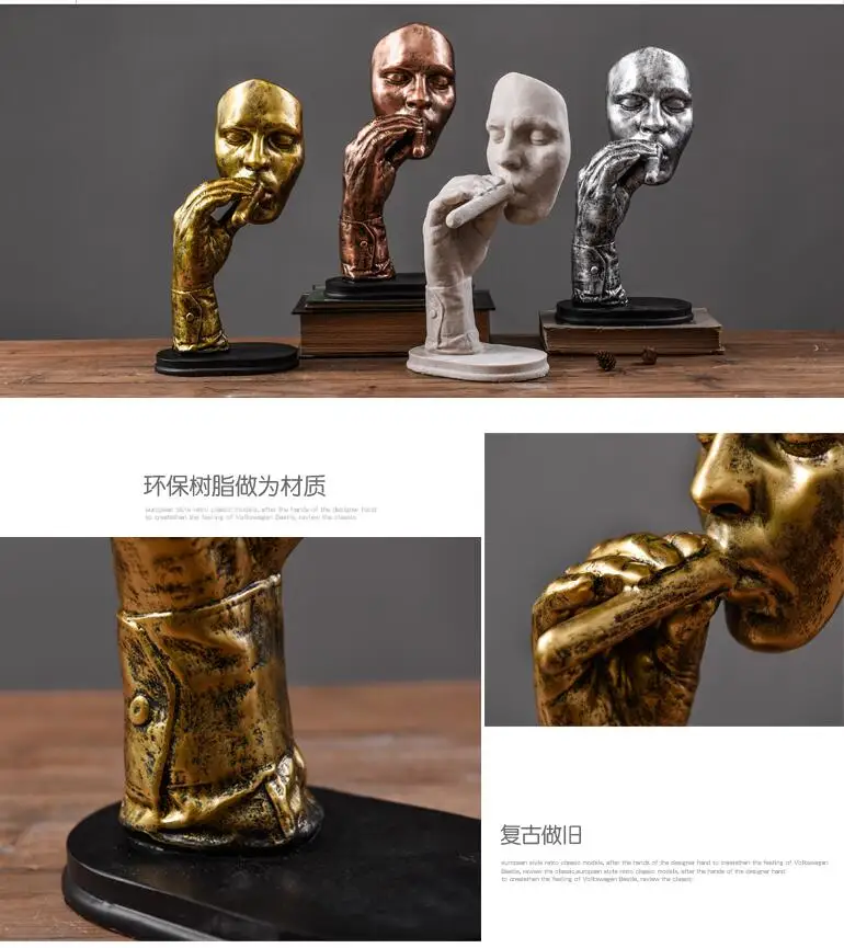 Retro Meditators Abstract Sculpture Man Smoking Cigar Creative Face Statue Character Resin Figurine Artwork Home Decorations
Retro Meditators Abstract Sculpture Man Smoking Cigar Creative Face Statue Character Resin Figurine Artwork Home Decorations