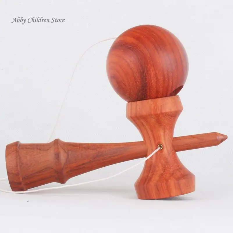 Палисандр Kendama вишня Профессиональный Красный игрушка умелые жонглирование игры