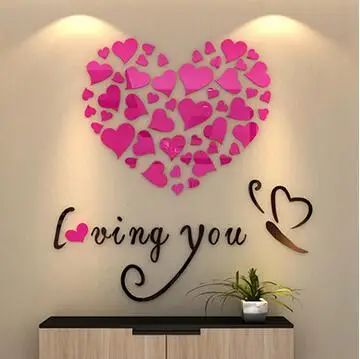 60x60cm DIY the new Love the bedroom living room TV setting wall wall stickers creative 3d crystal love home decor
60x60cm DIY the new Love the bedroom living room TV setting wall wall stickers creative 3d crystal love home decor