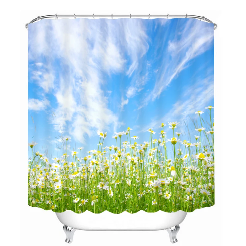 MYRU 3D Print Waterproof Flower Shower Curtains Bath Products Bathroom Decor with Hooks
MYRU 3D Print Waterproof Flower Shower Curtains Bath Products Bathroom Decor with Hooks