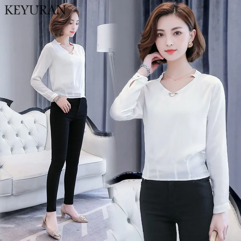 2020 Spring Women Shirt Chiffon Blusas Femininas Tops Elegant Ladies Formal Office Blouse Plus Size M-4XL Chiffon shirt clothing
2020 Spring Women Shirt Chiffon Blusas Femininas Tops Elegant Ladies Formal Office Blouse Plus Size M-4XL Chiffon shirt clothing