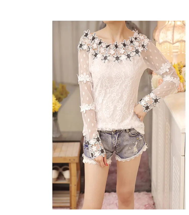 2021 new fashion women blouse hollowed-out slash neck wave point sexy solid women top long sleeve lace slim fit blusa 0942 40
2021 new fashion women blouse hollowed-out slash neck wave point sexy solid women top long sleeve lace slim fit blusa 0942 40