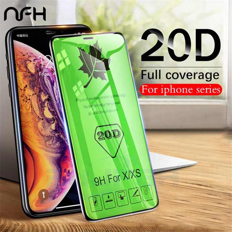 20D Full Cover Protective Tempered Glass On For iphone 7 6 6S 8 Plus screen protector For iPhone X XS Max XR Glass Film
20D Full Cover Protective Tempered Glass On For iphone 7 6 6S 8 Plus screen protector For iPhone X XS Max XR Glass Film