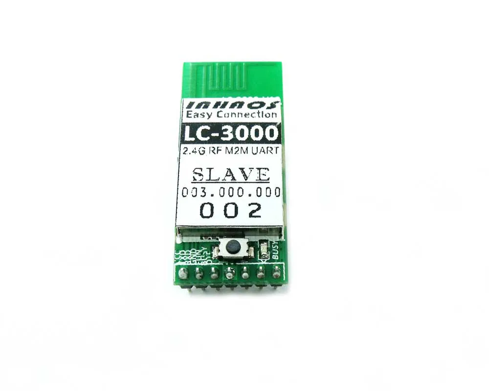 LC-3000-Slave Multi to Multi 2,4 GHz беспроводной Радиочастотный UART модуль приемопередатчика 115Kbps дистанционная загрузка sektch IoT
LC-3000-Slave Multi to Multi 2,4 GHz беспроводной Радиочастотный UART модуль приемопередатчика 115Kbps дистанционная загрузка sektch IoT