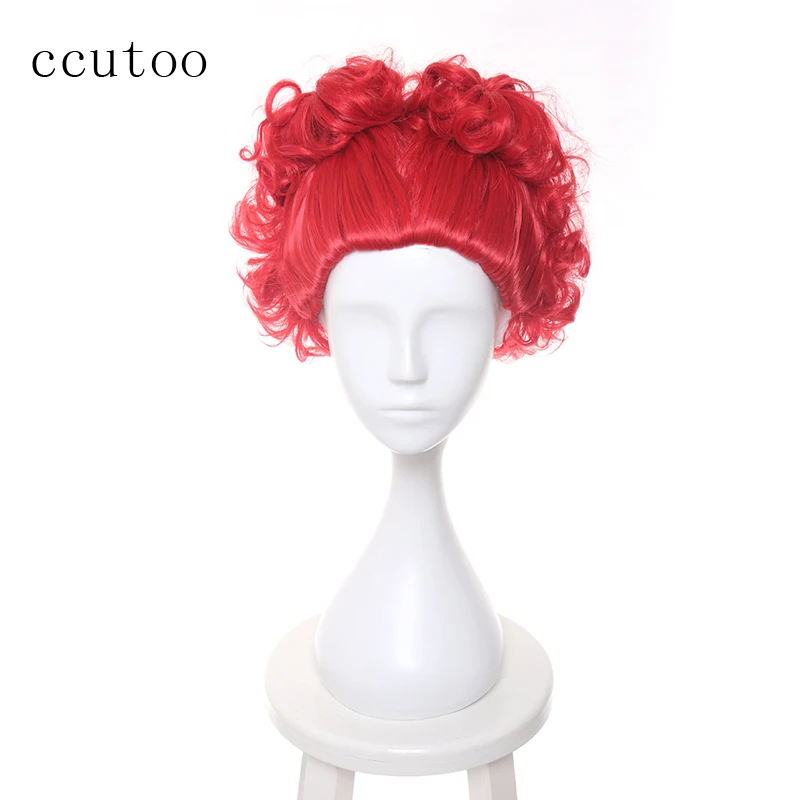 ccutoo Alice in Wonderland The Red Queen Bright Red Curly Short Synthetic Hair Heat Resistant Cosplay Wig Halloween Party Wigs
ccutoo Alice in Wonderland The Red Queen Bright Red Curly Short Synthetic Hair Heat Resistant Cosplay Wig Halloween Party Wigs