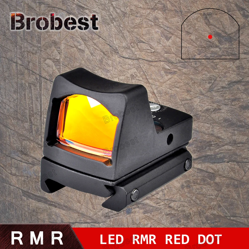 Brobest RMR Red Dot Sight Tactical Airsoft Riflescope Military Hunting Pistol Scope AO1005
Brobest RMR Red Dot Sight Tactical Airsoft Riflescope Military Hunting Pistol Scope AO1005