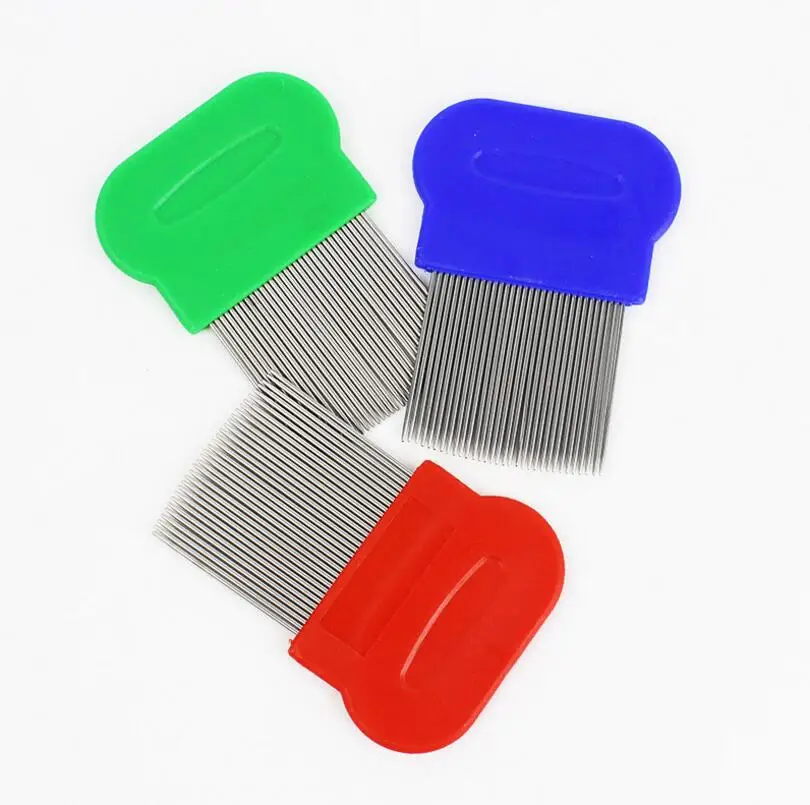 Wholesale High Quality Lice Comb Pets Hair Rid Head lice stainless steel Metal Teeth Net Flea comb
Wholesale High Quality Lice Comb Pets Hair Rid Head lice stainless steel Metal Teeth Net Flea comb