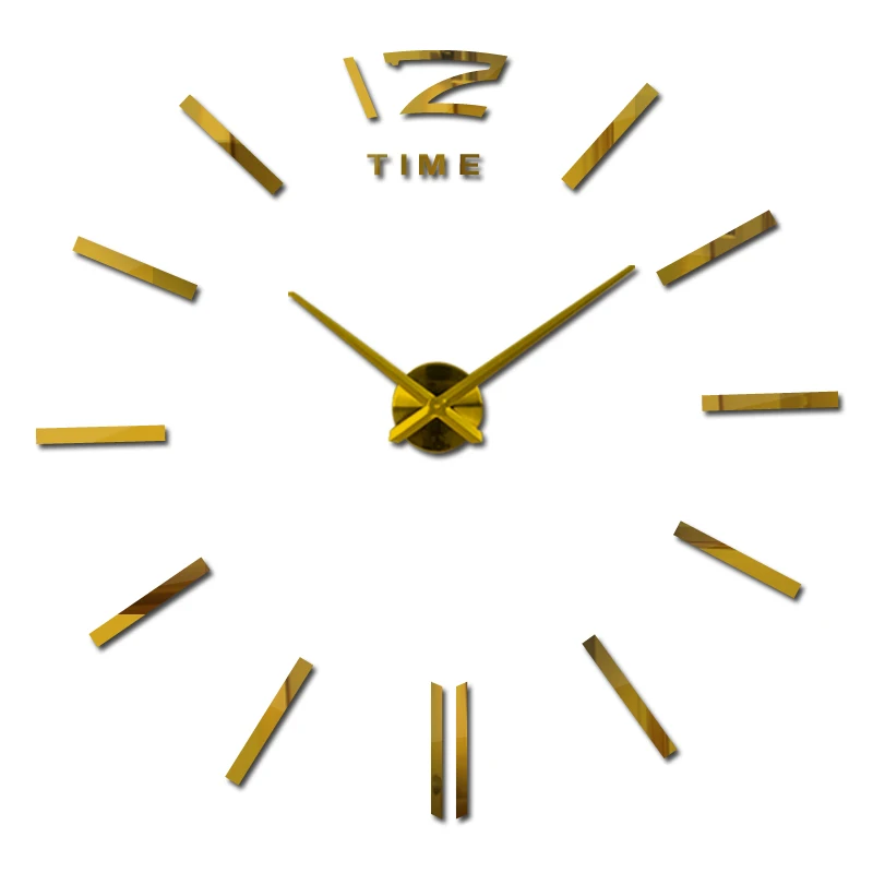 Fashion Acrylic Mirror Diy Clock Watch Wall Stickers Clocks Reloj De Pared Horloge Large Decora Quartz europe
Fashion Acrylic Mirror Diy Clock Watch Wall Stickers Clocks Reloj De Pared Horloge Large Decora Quartz europe