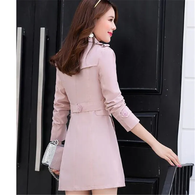 Plus Size Women Trench 2018 New Fashion Spring Autumn Coat Female Slim Windbreaker Coat for Women Casual Outwears A0556
Plus Size Women Trench 2018 New Fashion Spring Autumn Coat Female Slim Windbreaker Coat for Women Casual Outwears A0556