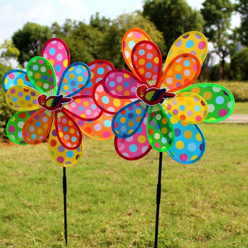 Double Layer Peacock Laser Sequins Windmill Colourful Wind Spinner Home Garden Decor Yard Kids Toy
Double Layer Peacock Laser Sequins Windmill Colourful Wind Spinner Home Garden Decor Yard Kids Toy