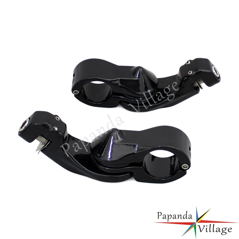 Papanda Motorcycle 1 1/4" Black Short Angled Adjustable Highway Foot Peg Mount Kit for Harley Sportster Softail Honda Yamaha
Papanda Motorcycle 1 1/4" Black Short Angled Adjustable Highway Foot Peg Mount Kit for Harley Sportster Softail Honda Yamaha