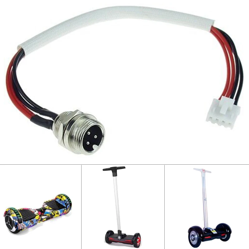 New Hot 4 Wire Charging Port Cable 3PIN Scooter Accessories for Dual Wheels Balancing Scooter
New Hot 4 Wire Charging Port Cable 3PIN Scooter Accessories for Dual Wheels Balancing Scooter