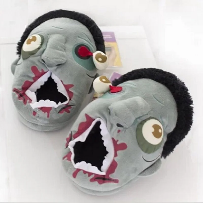 Christmas gift Halloween Free Shipping Plush Zombie Slippers / Ravenous Zombie Warm Slippers Home Halloween funny shoes gift
Christmas gift Halloween Free Shipping Plush Zombie Slippers / Ravenous Zombie Warm Slippers Home Halloween funny shoes gift