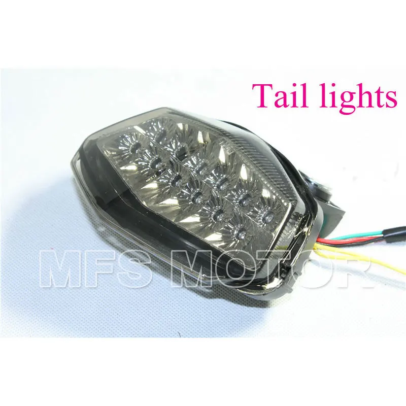 Motorcycle Parts LED Tail Light Brake Turn Signals For Kawasaki Ninja ZX250R 2008 2009 2010 Smoke
Motorcycle Parts LED Tail Light Brake Turn Signals For Kawasaki Ninja ZX250R 2008 2009 2010 Smoke