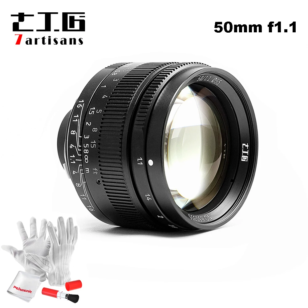 Фиксированный объектив для камер Leica M240 M2 M4 M4P M5 M6 M7 M8 M9 M9P M10 крепление 50 мм F1.1 м M Mount