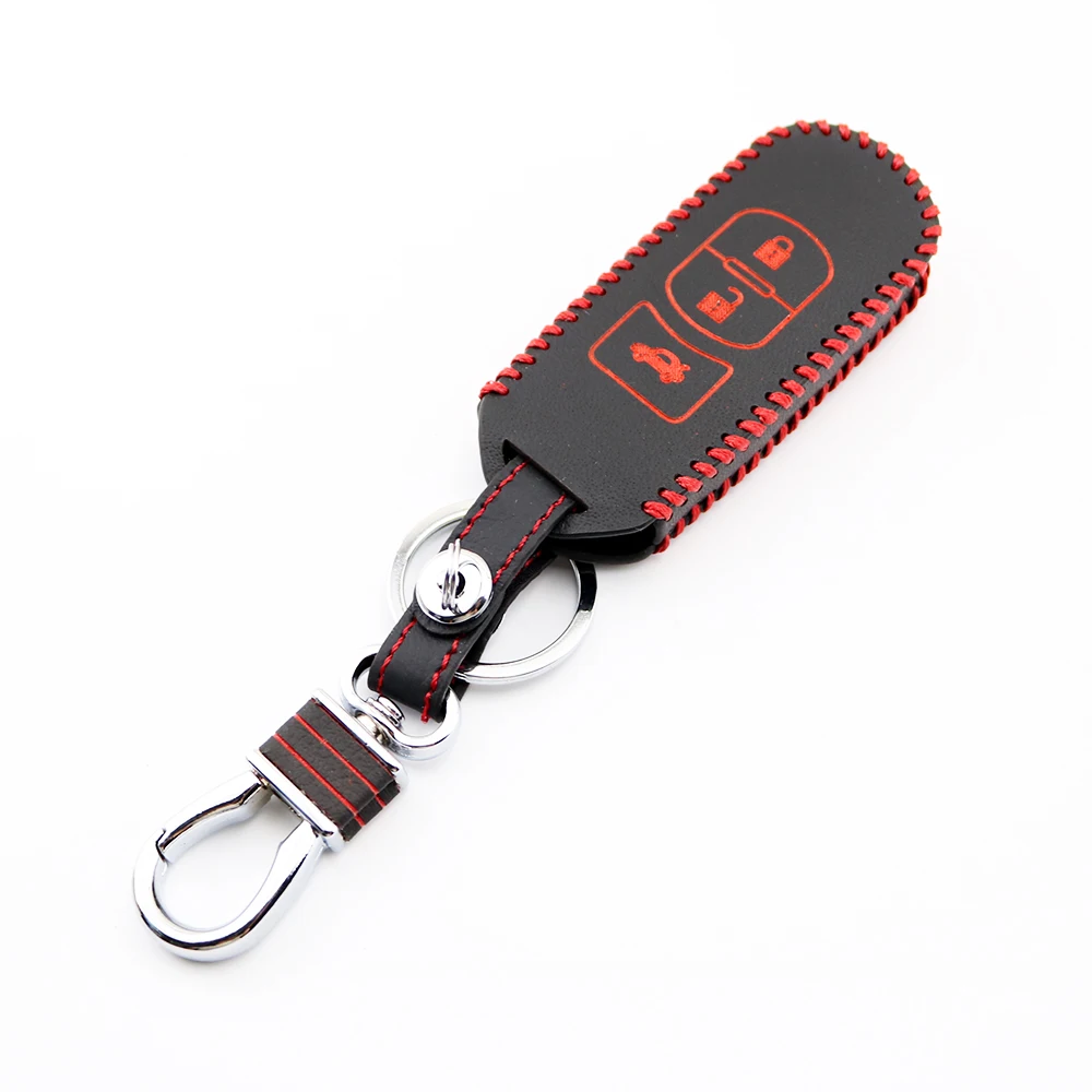 Leather 3 Buttons Remote Key Case Bag Fit For Mazda 2 3 5 6 CX3 CX5 CX7 CX9 MX5 2016 2017 2018 Accessories Key Pack Box Shell
Leather 3 Buttons Remote Key Case Bag Fit For Mazda 2 3 5 6 CX3 CX5 CX7 CX9 MX5 2016 2017 2018 Accessories Key Pack Box Shell