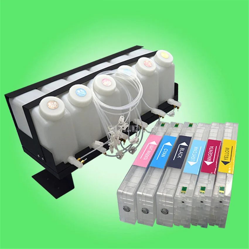 Ink Cartridges Ink Supply System Replacement For Epson SureLab D3000 Printer CISS System 6X700ML With Chip External 6X2000ML
Ink Cartridges Ink Supply System Replacement For Epson SureLab D3000 Printer CISS System 6X700ML With Chip External 6X2000ML