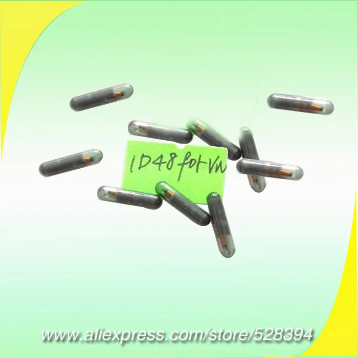 100pcs For VW key CAN System ID:48 ID48 Megamos Transponder Chip A1 for Volkswagen
100pcs For VW key CAN System ID:48 ID48 Megamos Transponder Chip A1 for Volkswagen