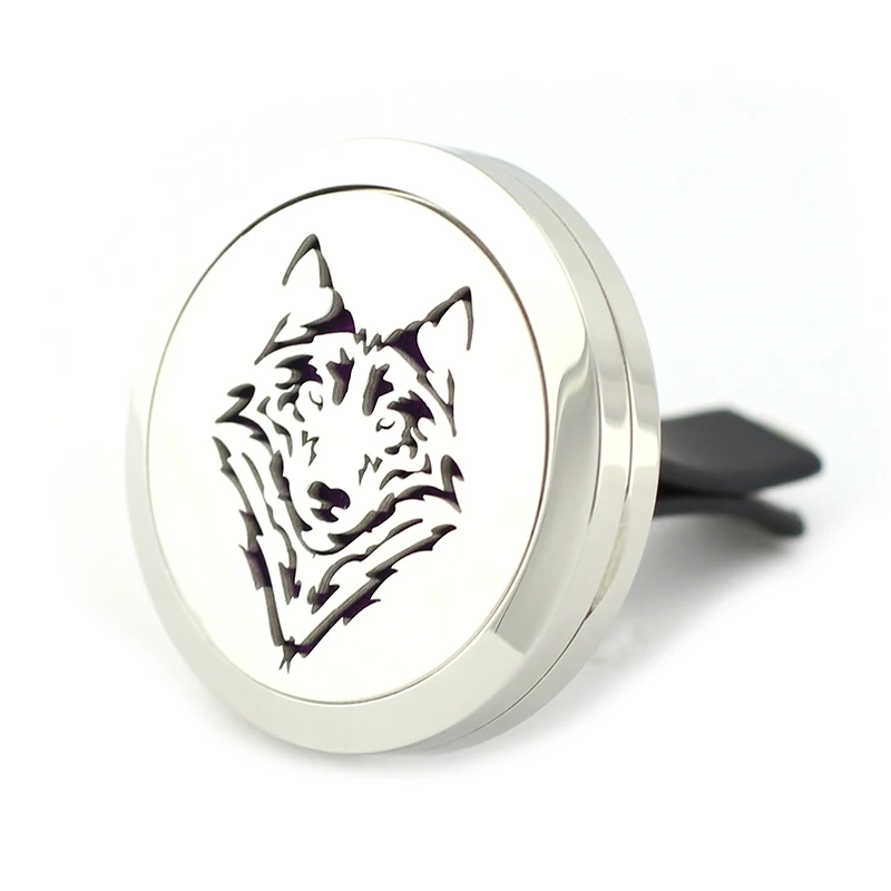 Melone Wolf Head (30mm) Air Freshener Magnetic Diffuser 316L S.Steel Aromatherapy vent clip Essential Oil Car Diffuser Lockets
Melone Wolf Head (30mm) Air Freshener Magnetic Diffuser 316L S.Steel Aromatherapy vent clip Essential Oil Car Diffuser Lockets