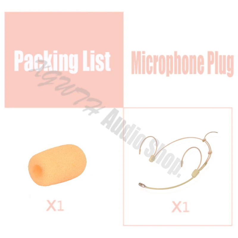 Professional Ear Hanging Headset Headworn Microphone Condenser Hypercardioid Mic for Sennheiser Shure Wireless Microphone System
Professional Ear Hanging Headset Headworn Microphone Condenser Hypercardioid Mic for Sennheiser Shure Wireless Microphone System