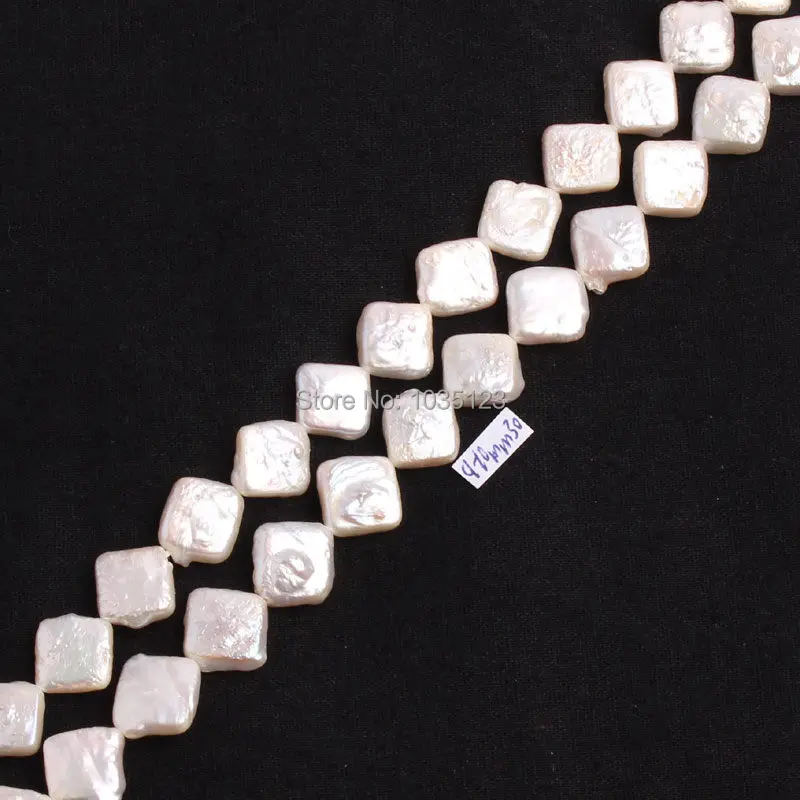 High Quality 11-12mm Natural White Freshwater Pearl Rhombic Shape DIY Gems Loose Beads Strand 15" Jewelry Making w858
High Quality 11-12mm Natural White Freshwater Pearl Rhombic Shape DIY Gems Loose Beads Strand 15" Jewelry Making w858