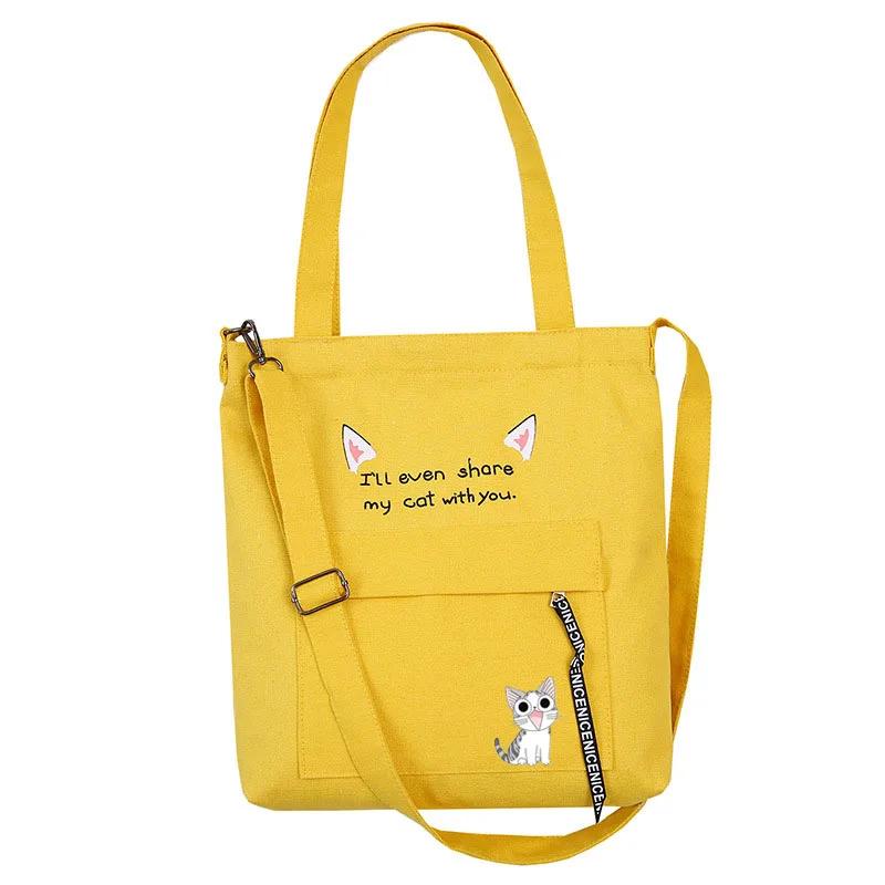 Chi's Sweet Home Canvas Handbag Cute Cat Women Shoulder Bag Crossbody Casual Fashion Zipper Tote Messenger Bag
Chi's Sweet Home Canvas Handbag Cute Cat Women Shoulder Bag Crossbody Casual Fashion Zipper Tote Messenger Bag