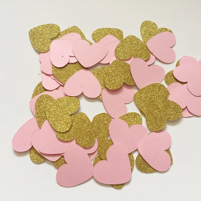 Pink & Gold Glitter Heart Confetti Bridal Shower/Wedding Decor Baby Shower Birthday Party Dinner Table Decorations Supplies
Pink & Gold Glitter Heart Confetti Bridal Shower/Wedding Decor Baby Shower Birthday Party Dinner Table Decorations Supplies