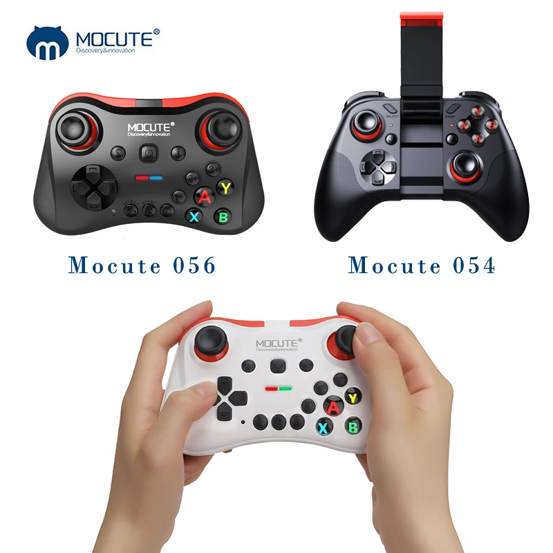 Mocute 054 056 Game Pad Android VR Handle Remote Control PUGB L1 R1 Mobile Joystick for Cell Phone PC Smart TV Box
Mocute 054 056 Game Pad Android VR Handle Remote Control PUGB L1 R1 Mobile Joystick for Cell Phone PC Smart TV Box