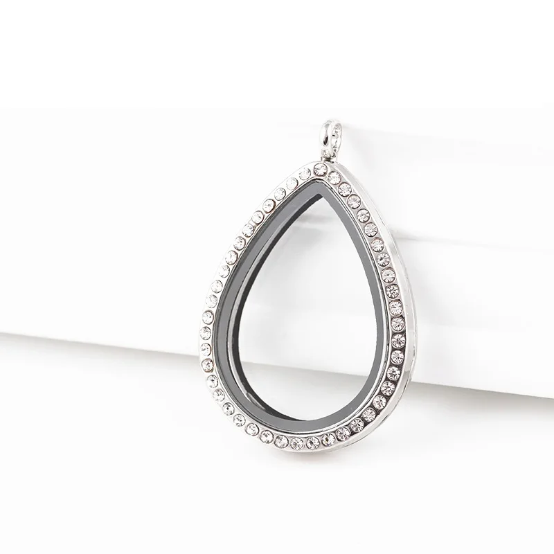 Free Shipping Waterdrop Pattern Alloy Floating Locket With Rhinestone Living Memory Floating Charm Locket Pendant 10pcs
Free Shipping Waterdrop Pattern Alloy Floating Locket With Rhinestone Living Memory Floating Charm Locket Pendant 10pcs